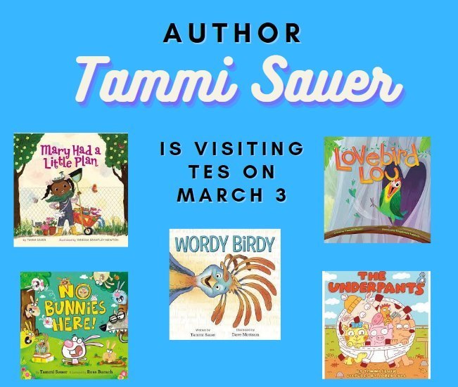 Author Tammi Sauer to Visit TES