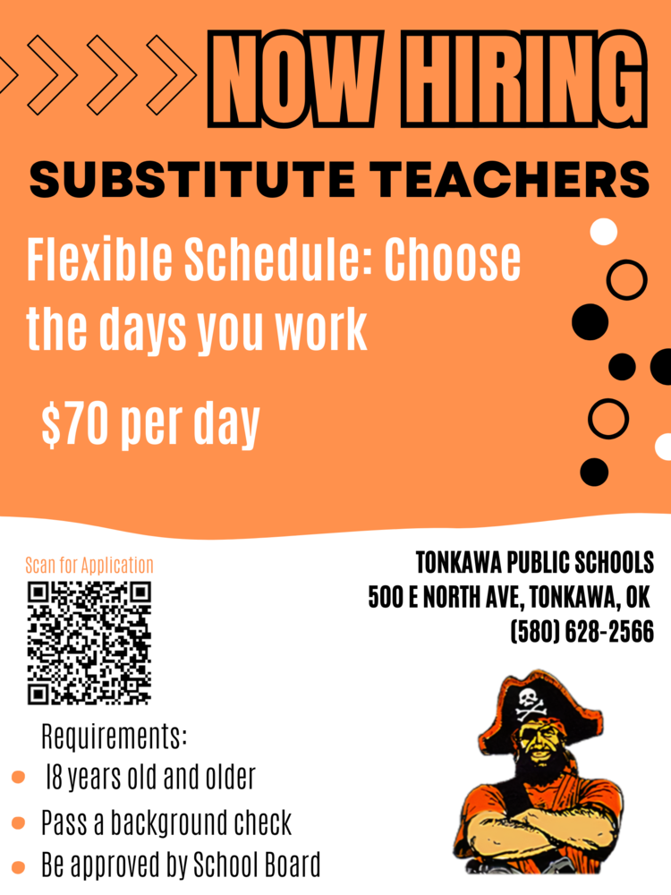 Now Hiring:Substitute Teachers