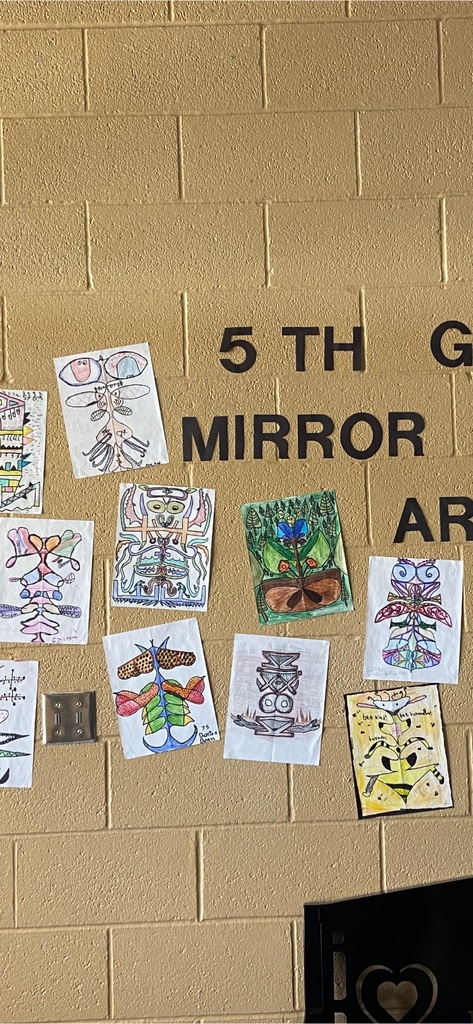 5th grade mirror name art