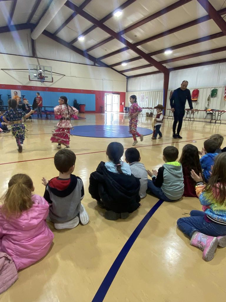 Kindergarten visited the Tonkawa Tribe this morning as a culminating activity. It was a fun learning experience. 