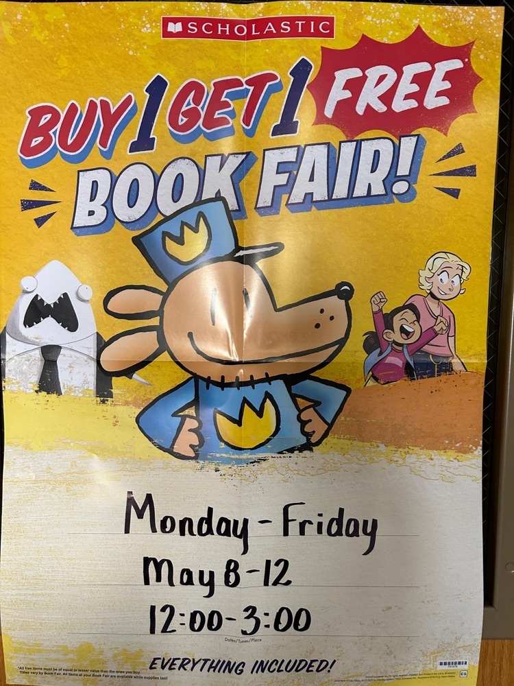 book fair May 8-12